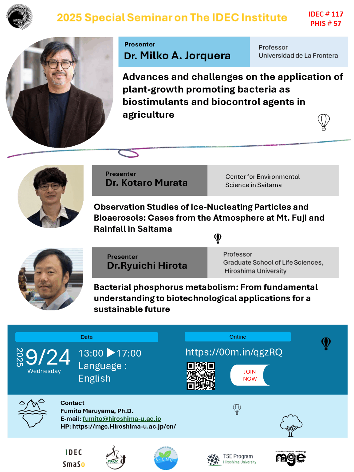 【IDEC Seminar No.117/PHIS Seminar No.57】Advances and challenges on the ...